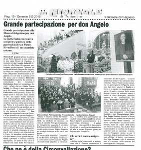 Il giornale di Putignano Il trigesimo